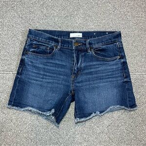 LOFT Dark Blue Jean Shorts